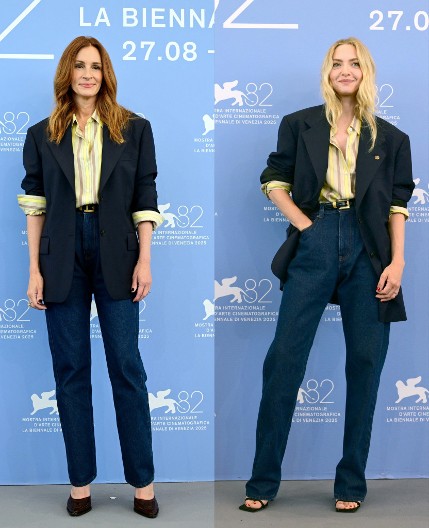 Amanda Sajfred „ukrala“ stajling Džulije Roberts: Holivudske dive u potpuno ISTOM autfitu – publika u totalnom šoku