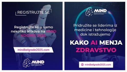 Kongres MIND 2025 u Sava Centru - Budućnost medicine u znaku veštačke inteligencije