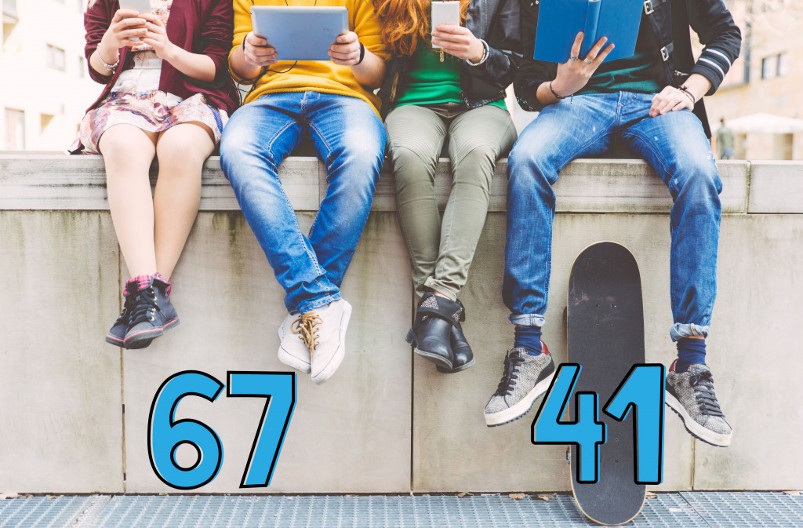 Deca u Srbiji masovno pišu brojeve 67 i 41 gde god stignu: Roditelji zbunjeni, ne znaju šta to znači, evo da li treba da se zabrinete!